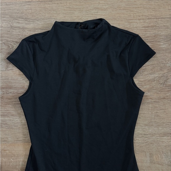 Lulus Short Sleeve Cap Sleeved Bodysuit - Picture 2 of 4